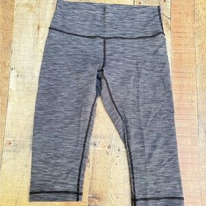 Lululemon Striped Black & White Leggings Size 10